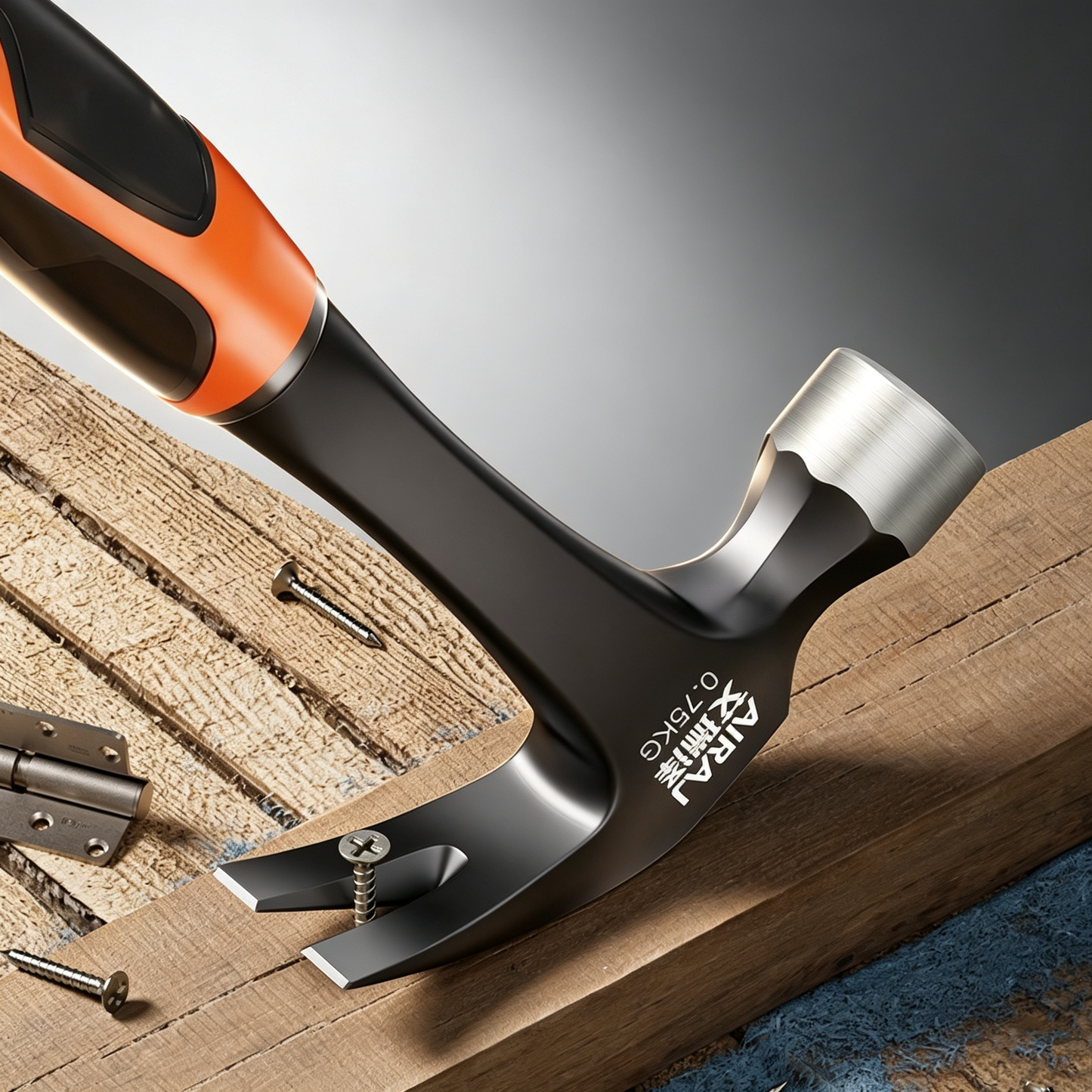 High-Carbon Steel One-Piece Claw Hammer