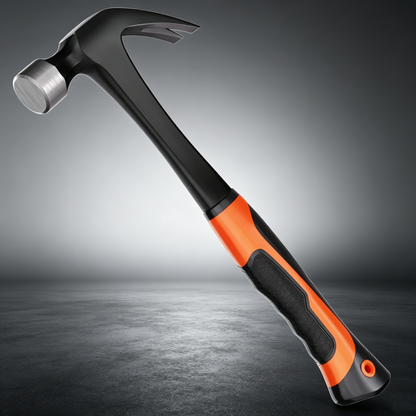 High-Carbon Steel One-Piece Claw Hammer